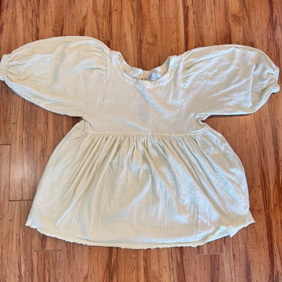 Free People Beach Get Obsessed Baby Doll Dress Off White Cream XL - Picture 3 of 7